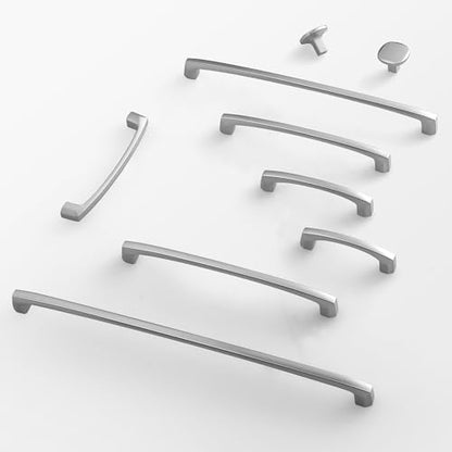Lardmon 10 Pack 3 Inch(76mm) Hole Center Brushed Satin Nickel Modern Cabinet Pulls Solid Kitchen Cabinet Handles Hardware Bathroom Vanity Pulls Timeless Drawer Pulls Handles for Dresser - color: Brushed Satin Nickel, size: 3 Inch Hole Center, style: 10 Pa