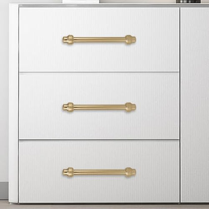 10 Pack 5 Inch Kitchen Cabinet Handles Champagne Bronze Cabinet Pulls Zinc Alloy Drawer Pulls Kitchen Hardware - color: Champagne Bronze, size: 5'' Hole Center(128mm)