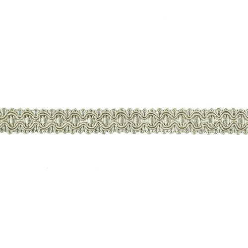 10 Yard 0.7 Inch Gimp Braid Trim, Dark Beige - color: Dark Beige