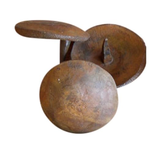 Heavy Duty Rustic Clavos - 2" Dia. - Oxidized/Rust Finish - Sold Individually - size: 2 Inch