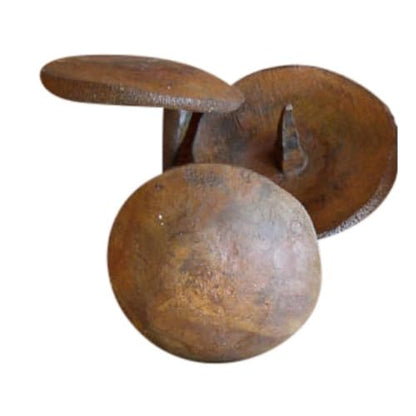 Heavy Duty Rustic Clavos - 2" Dia. - Oxidized/Rust Finish - Sold Individually - size: 2 Inch