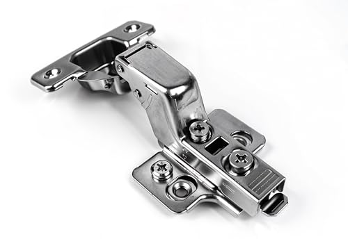10-Pack Inset Frameless Soft-Close European Concealed Hinges - size: 10