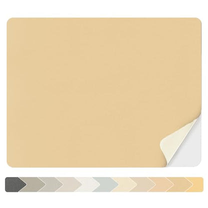 Numola Leather Repair Patch, 8×11 Inch Self-Adhesive Sandy Yellow - color: Sandy Yellow, size: 8×11inch