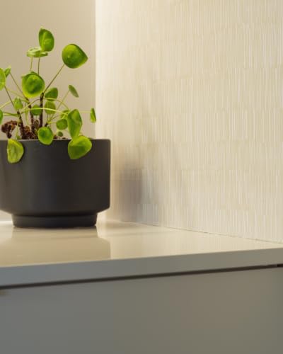Peel and Stick Wallpaper Sheets, Modern Buff, 12-Pack - style: Modern