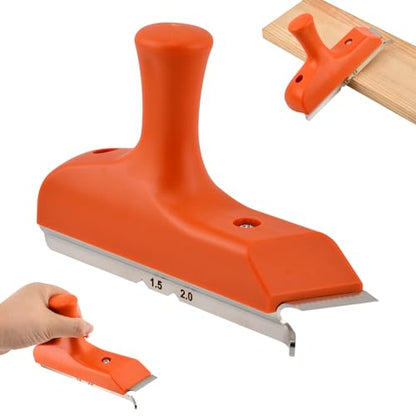Edge Banding Trimmer, 1.5"–2" Manual Edge Burr Scraper for Precision Trim