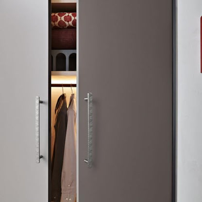 Goo-Ki 7-1/2 Inch（192mm Hole Centers Luxurious & Sturdy Zinc Alloy Cabinet Handls,Satin Nickel Cabinet Pulls for Kitchen,Drawer,Cupboard & Wardrobe,6 Pack - color: Satin Nickel, size: 7.6 inch (192 mm) Hole Centers, style: Pulls With No Backplate