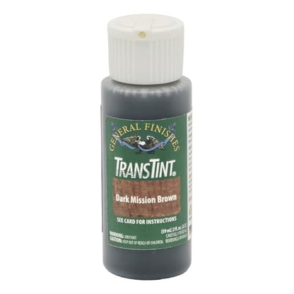 TransTint Dyes, Dark Mission Brown, 2 oz - color: Dark Mission Brown