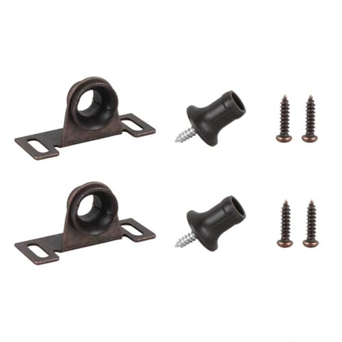 Cabinet Door Latch,H219 Bulldog Cabinet Catch, Cabinet Hardware, Brown (2pcs) (2pcs) - color: 2pcs