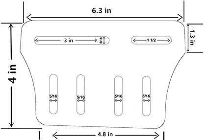 ZhouDaShu Bed Frame Brackets Adapter, Headboard Brackets for Metal Bed Frame,Headboard Attachment Kit,2Pcs Queen Bed Modification Plate - style: bed frame brackets for headboard
