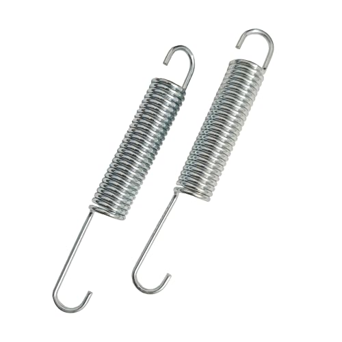4-1/4 inch Recliner Spring Stainless Steel Tension Spring Replacement Long Neck Hook for Recliner Mechanism Sofa Bed Folding Beds Trampolines Furniture