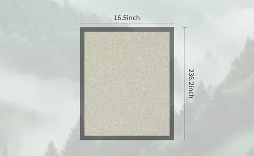 Fabric Grasscloth Texture Self-Adhesive Wallpaper Linen Peel and Stick Wallpaper Easy to Apply Removable Easy to Clean for Bedroom Livingroom Cabinet 16.5inx236.2in -Cyan Beige - color: cyan beige