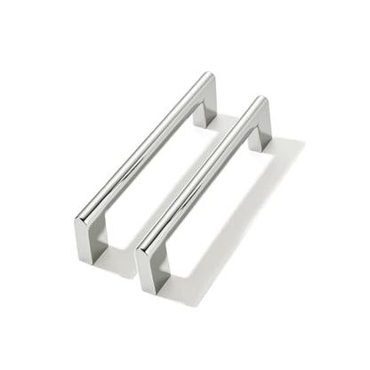 10 Pack 3-1/2 Inch Hole Center Polished Nickel Cabinet pulls Heavy Duty Solid Hardware for bathrooms Dressing Tables cabinets and Kitchen cabinets. - color: Polished Nickel, size: 3-1/2 Inch Hole Center