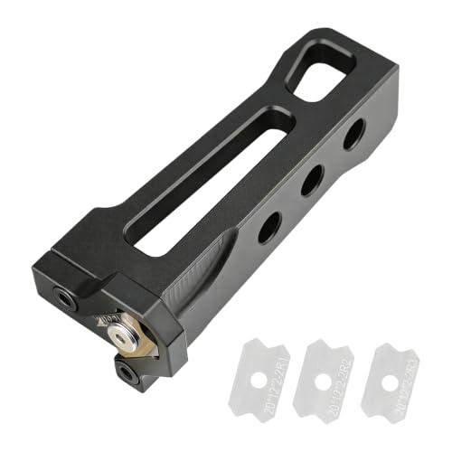 Manual Edge Banding Trimmer, Edge Chamfer Burr Scraper (R1R2R3 Blade) - size: R1R2R3 blade