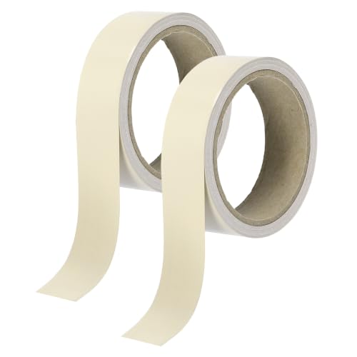 uxcell 2Pcs 1-3/16" x 33 ft PVC Edge Banding Tape, Light Yellow - color: Light Yellow, size: 1-3/16" x 33 ft