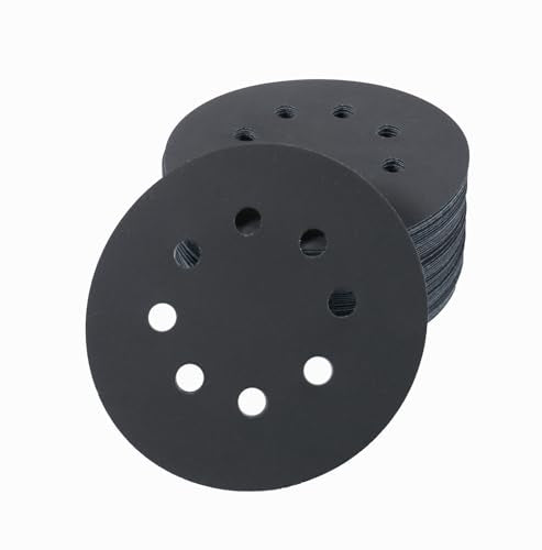 30 Pcs 5 Inch 8 Hole 2000 Grit Wet and Dry Sanding Discs, Round Hook and Loop Disc Sandpaper for Random Orbital Sanders - style: 2000 Grit