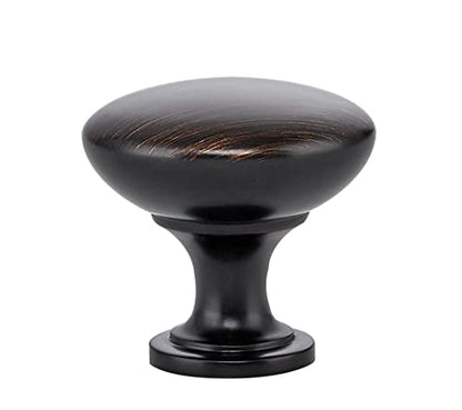 Ravinte Oil Rubbed Bronze Cabinet Knobs, Zinc Knobs Drawer Pulls, 5 Pack - color: Oil Rubbed Bronze