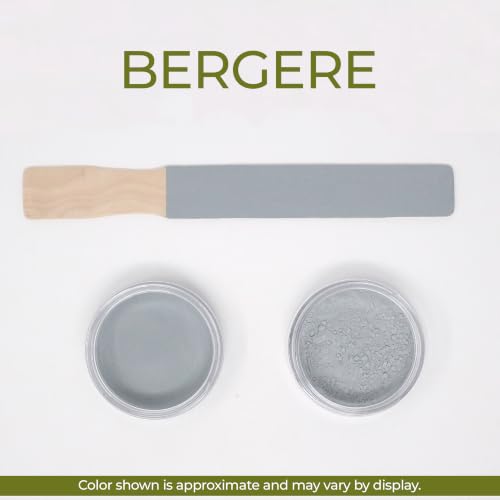 Miss Mustard Seed's Milk Paint for Furniture, Cabinets & Wood, Bergere, Sample - color: Bergere, size: 1 Ounce (Pack of 1)