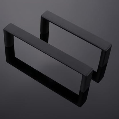 Matte Black Kitchen Cabinet Pulls 6-1/4 Inch 10 Pack - color: Matte Black, size: 6-1/4'' Hole Center(160mm)
