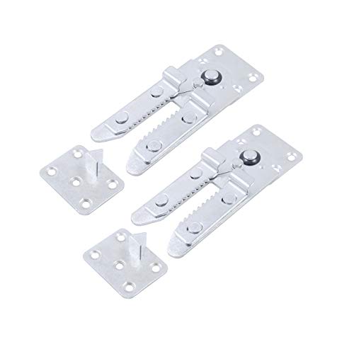 HOWDIA Sectional Couch Connectors - Heavy Duty Alligator Clamps Joint Clips for Modular Furniture | 135mm Length| 2-Pack | Sturdy Metal Construction for Secure Sofa Connections - size: 135 MM