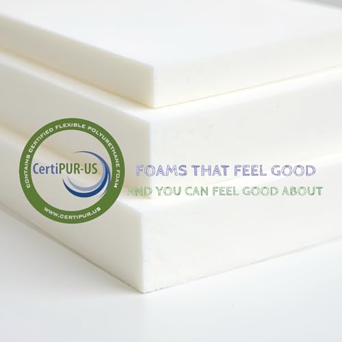 High Desnity Upholstery Foam, 4" x24x72 (4"x24"x72") - size: 4"x24"x72"