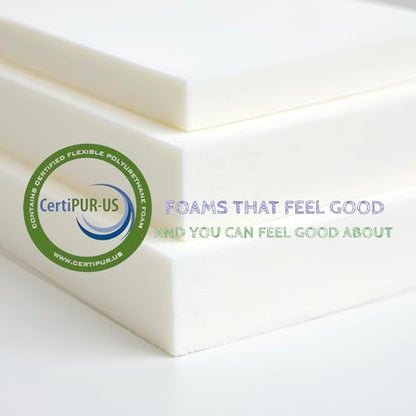 High Desnity Upholstery Foam, 4" x24x72 (4"x24"x72") - size: 4"x24"x72"