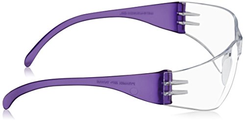 Pyramex Intruder Safety Eyewear Clear Frame Full Foam Padding Clear Anti-Fog Lens - color: Black, style: Standard