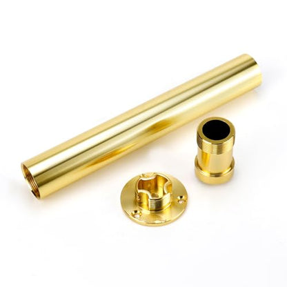 4 Pcs Gold Adjustable Sofa Legs - color: Gold, size: 10 inch