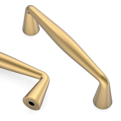 Asidrama Champagne Bronze Cabinet Pulls Solid Handles,3 Inch,10 Pack - color: Champagne Bronze, size: 3" Hole Center(76mm)