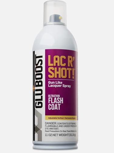 GluBoost Lac R’ Shot! Flash Coat - Ultrathin Clear Gloss Lacquer