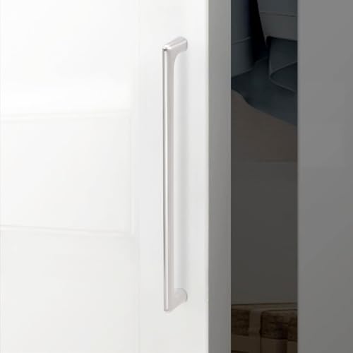 10 Pack 7.5 inch Brushed Satin Nickel Kitchen Cabinet Handles - color: Brushed Satin Nickel, size: 7-1/2 inch Hole Center