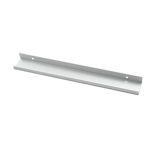 11.8 Inch Finger Pull 6Pcs, 8.82 Inch Hole Centers, Aluminum Alloy, Silver - color: Silver, size: 300mm/11.8", style: Straight Edge