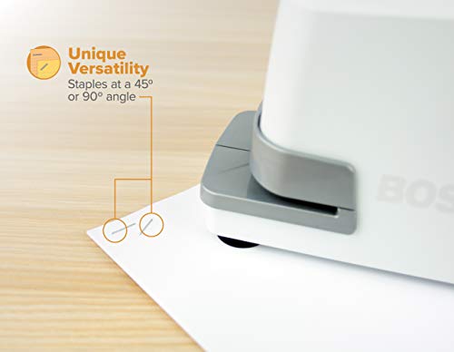 Bostitch Office Impulse 30 Sheet Electric Stapler - Heavy Duty, No-Jam, White (02011) (Pack of 6) - color: White, size: Small (Pack of 6)