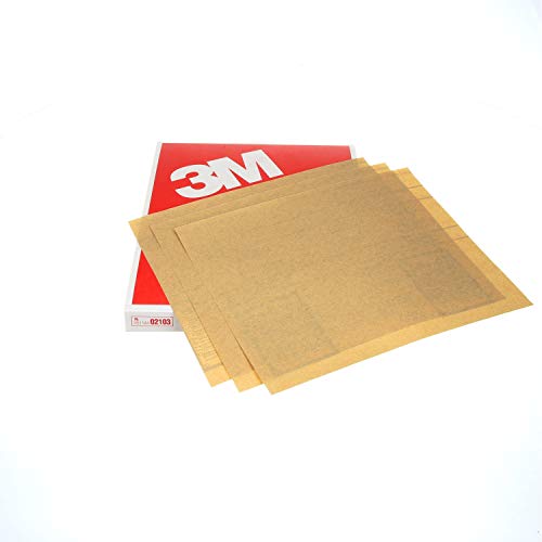 3M Pro-Pak Aluminum Oxide Sheet for Paint and Rust Removal, 25 sheets, 220-Grit, 9-in by 11-in - size: 9 x 11 inches, style: 220 Grit