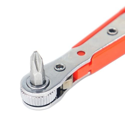 36 Tooth Ratcheting Screwdriver Set,L Shape Right Angle Screwdriver for Tight Spaces,Storage Bucket Case