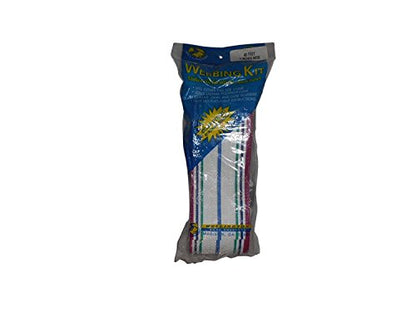 Chair Strap,40 Feet 3 Inches Wide Webbing Kit,Lawn Chair Webbing,Makes Old Furniture Look New (White-Blue-Pink) - color: White-blue-pink