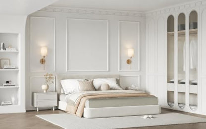 Accent Peel and Stick Wall Molding Kit Frame Pre Cut Moulding Panels - size: 50"x40"x20"