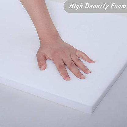 Patelai High Density Foam Padding for Cushions,79 x 16 x 0.8 Inch - size: 79 x 16 x 0.8 Inch