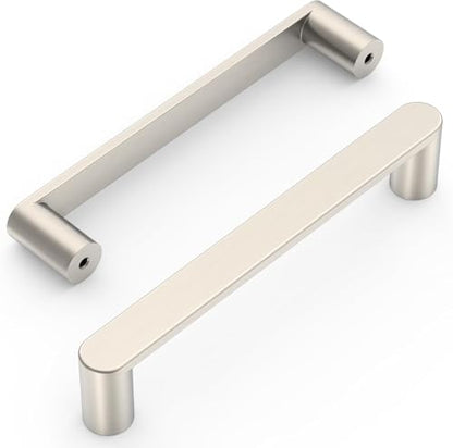 Amerdeco 10 Pack ZH0005BSN Brushed Satin Nickel Cabinet Pulls 5" - color: Brushed Satin Nickel, size: 5" hole center