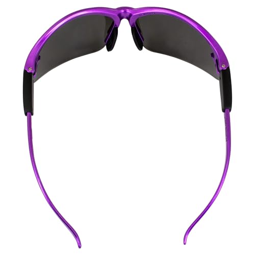 Cougar 2 AST Safety Glasses - Dark Purple Frame/ Smoke Lens