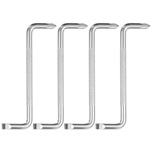 HARFINGTON 4pcs Offset Screwdriver Set PH2/SL6 Phillips Slotted Head - size: PH2/SL6