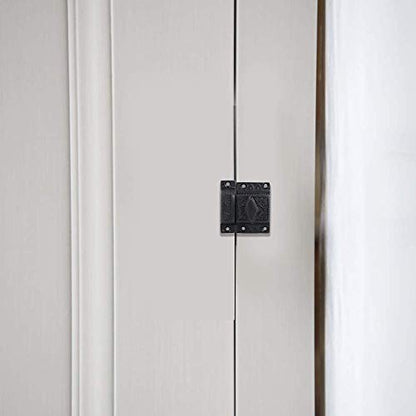 A29 Cabinet Latch, Cast Iron, Oil Rubbed Bronze, Twist Knob - color: Oil Rubbed Bronze-D