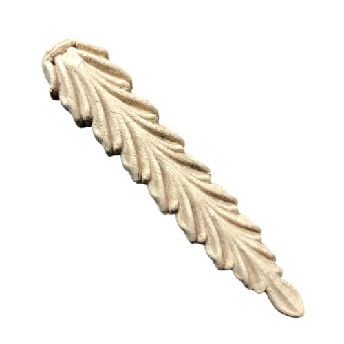 WoodUbend WUB6001 Decorative Corbel Appliques - Heat Bendable & Flexible Wood Onlays 10x2.3cm - DIY Craft, Furniture & Home Decor - Easy to Apply & Paint - Versatile & Reusable Decals (4 Pack) - size: WUB6001