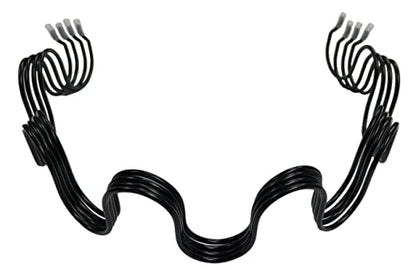 24" Inch Sofa Seat Replacement Coil with 25' Ft Spring Wire, 40 Stay Clips & 8 Upholstery Clips Repair Kit