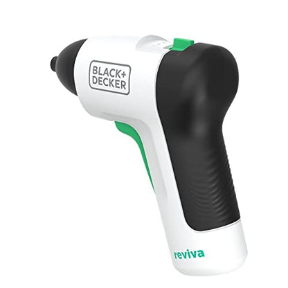 BLACK+DECKER 4V MAX reviva Electric Screwdriver, Cordless, USB Chargeable (REVSD4C)