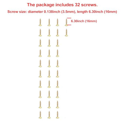 Bed Rail and Frame Brackets 4PCS Heavy Duty Hardware for Wood Beds