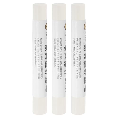 uxcell 3Pcs Furniture Repair Crayons Wood Wax Filler Stick, Cream White - color: Cream White