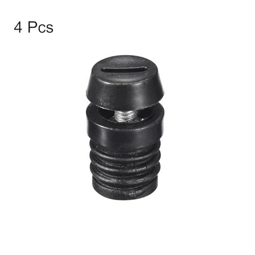 uxcell 4Pcs Inserts for with Leveling Feet,19mm/0.75" OD,M6-1.0mm Thread