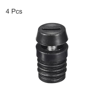 uxcell 4Pcs Inserts for with Leveling Feet,19mm/0.75" OD,M6-1.0mm Thread