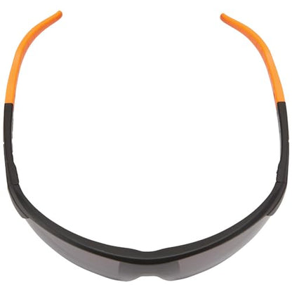 KLEIN TOOLS 60160 Semi Frame Safety Glasses, Gray Lens - color: Gray Lens, size: Single
