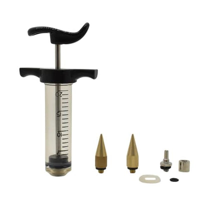 Big Horn 19408 High Pressure Glue Injector with 2 Brass Tips